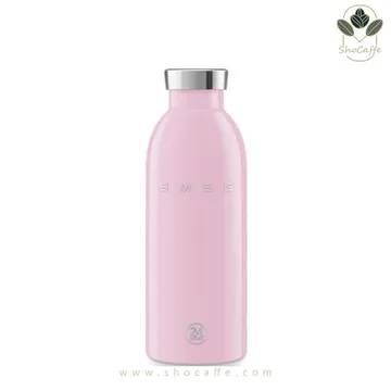 بطری آب ورزشی اسمگ صورتی Smeg-S-648 - گنجایش 500 میلی لیتر